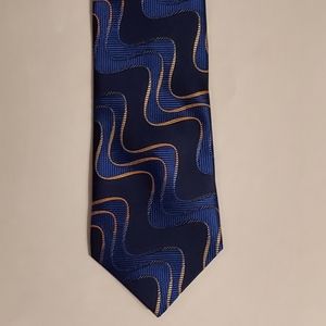 Vintage Kai Long handmade silk tie